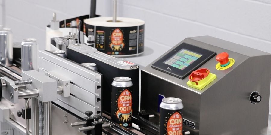 Boost Production Speed With an Inline Can Labeling Machine